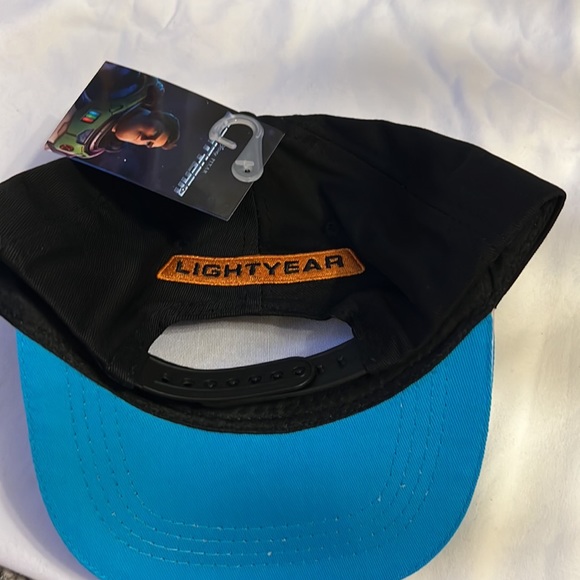 Boys Hat Baseball Cap Disney/Pixar Lightyear Blue & Black StarCommand Adjustable - Picture 5 of 6